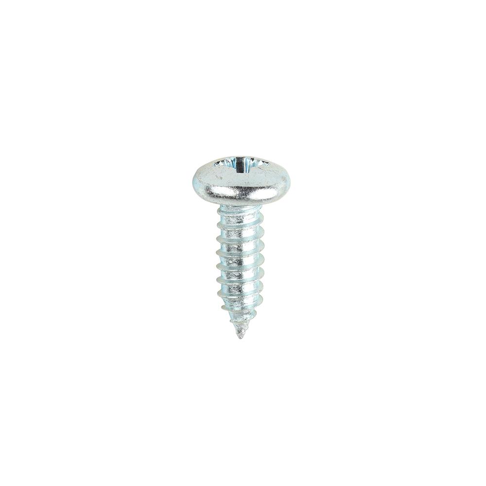 Self Tapping Screw 6.3 x 19mm PZ3 Pan Head Zinc
