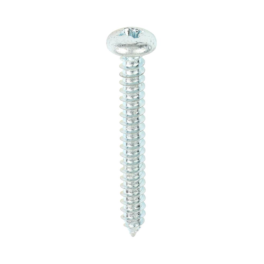 Self Tapping Screw 4.8 x 38mm PZ2 Pan Head Zinc