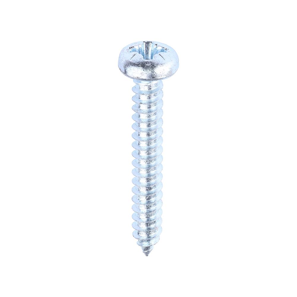 Self Tapping Screw 5.5 x 38mm PZ3 Pan Head Zinc