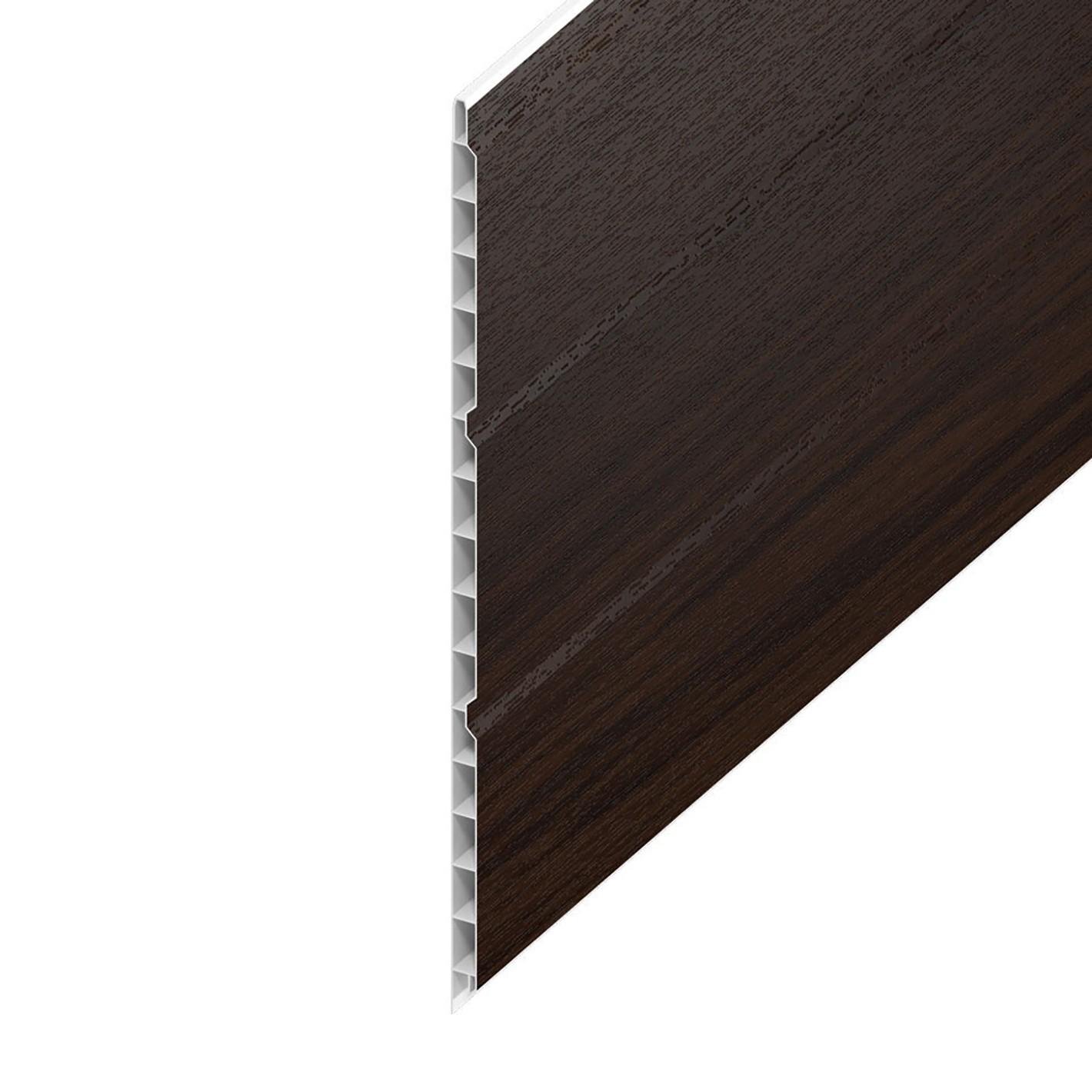 300mm Hollow Soffit x 5m Rosewood