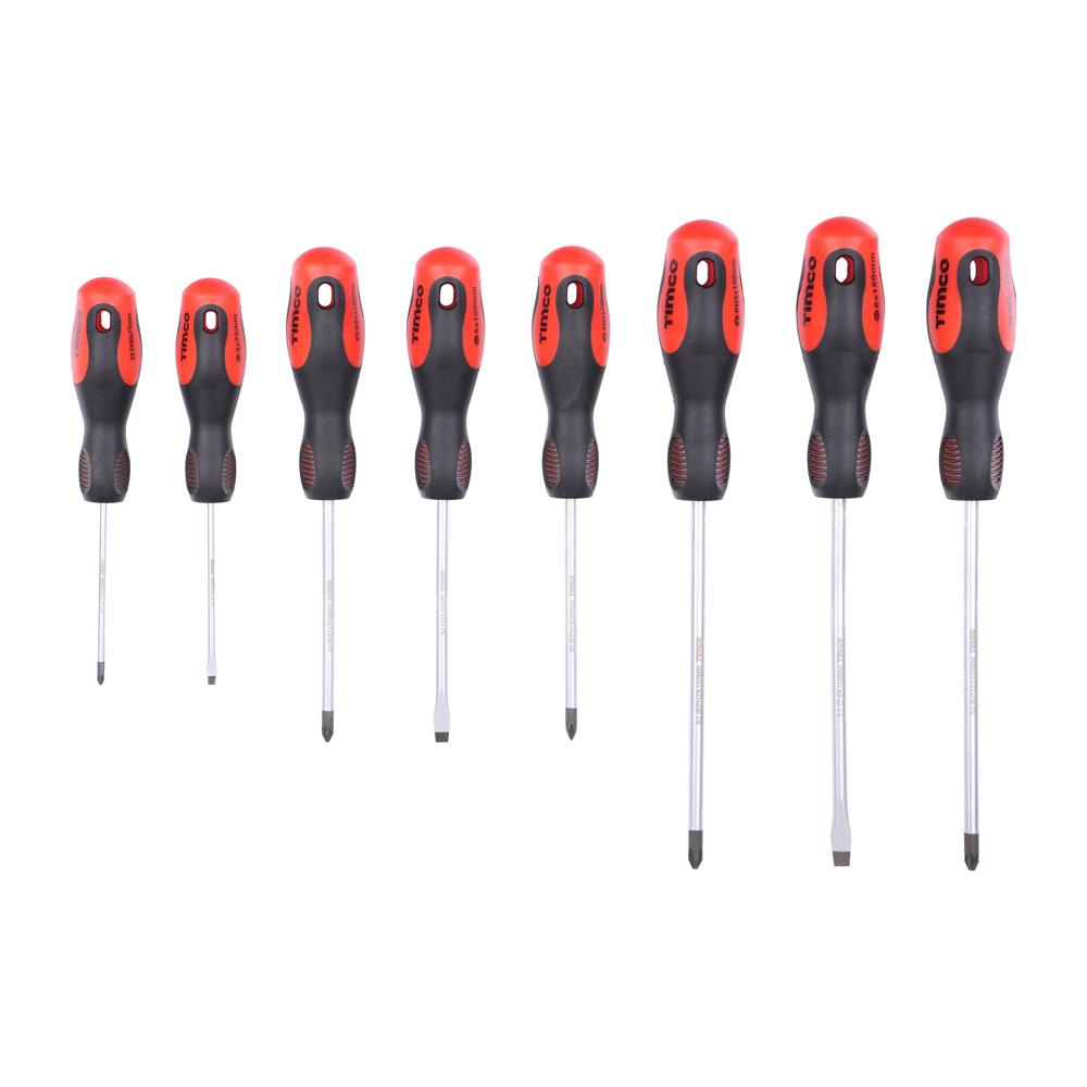 TIMCO Screwdriver Set 8 Piece