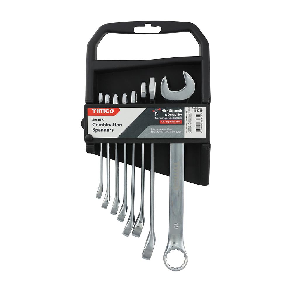 TIMCO Spanner Set - Combination 8 Piece