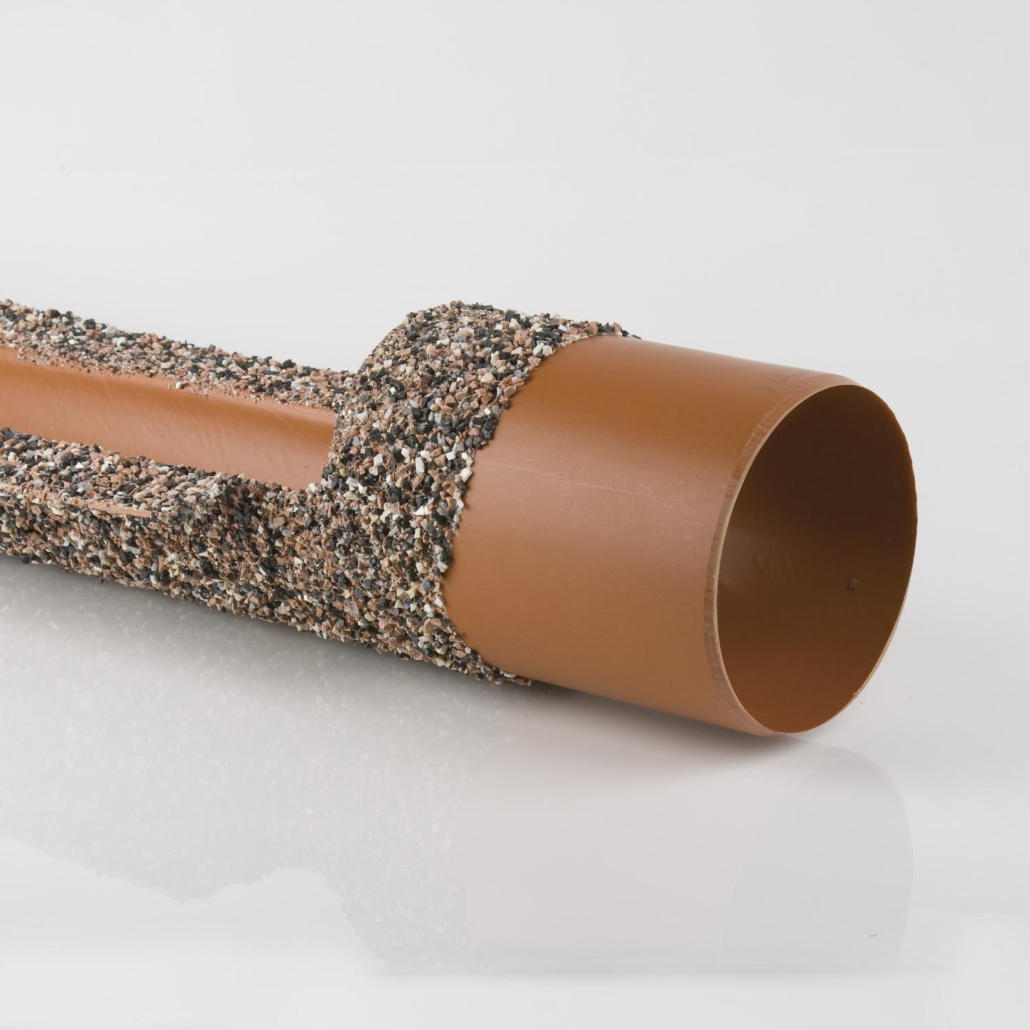 160mm x 1.5m Plain End Channel Pipe