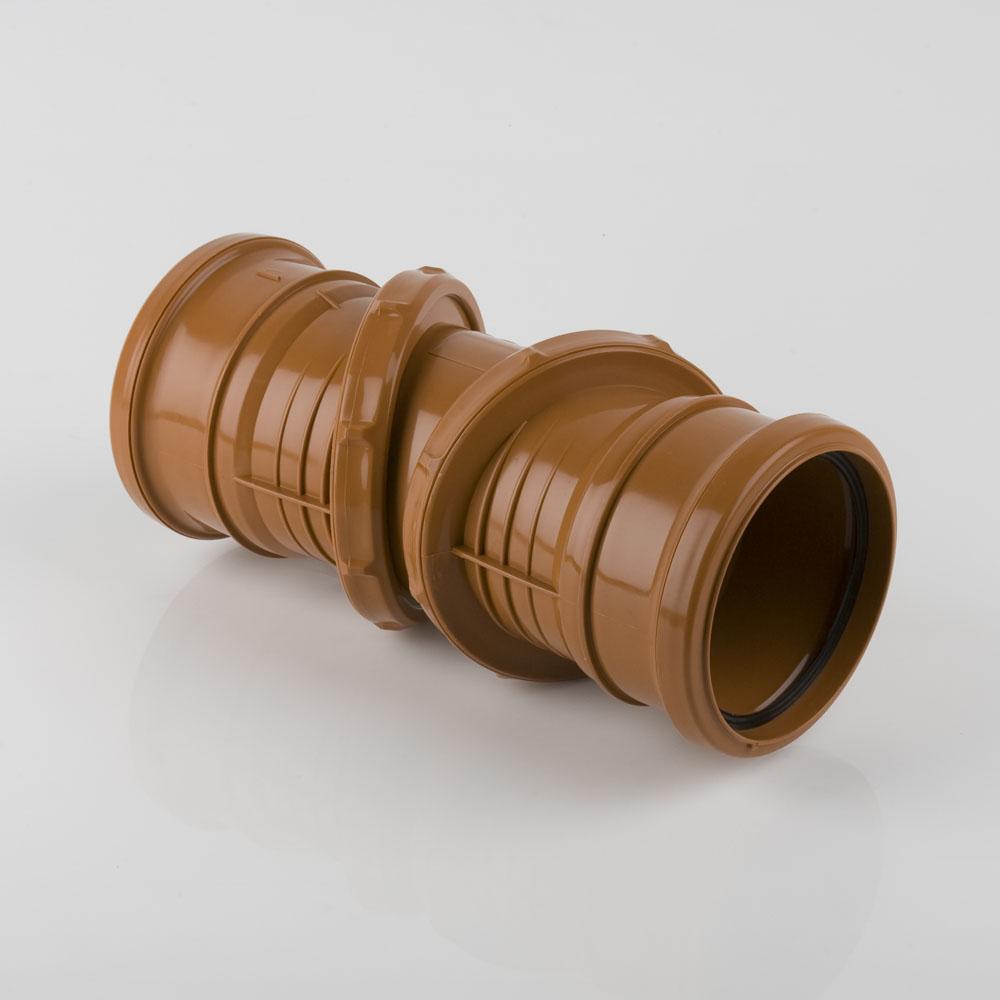 110mm x 0-90° Adjustable Double Socket Bend