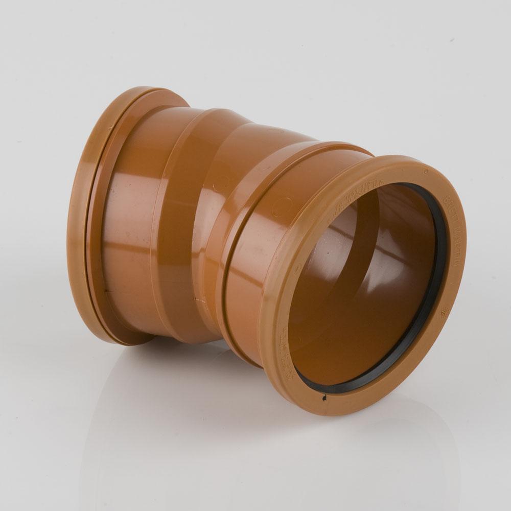 110mm x 22½° Double Socket Bend