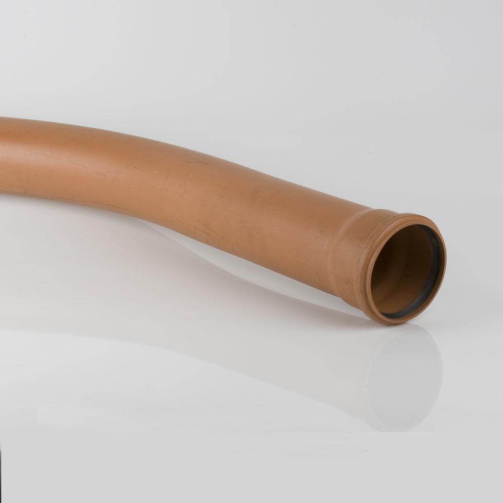 110mm x 45° Long Radius Single Socket Bend