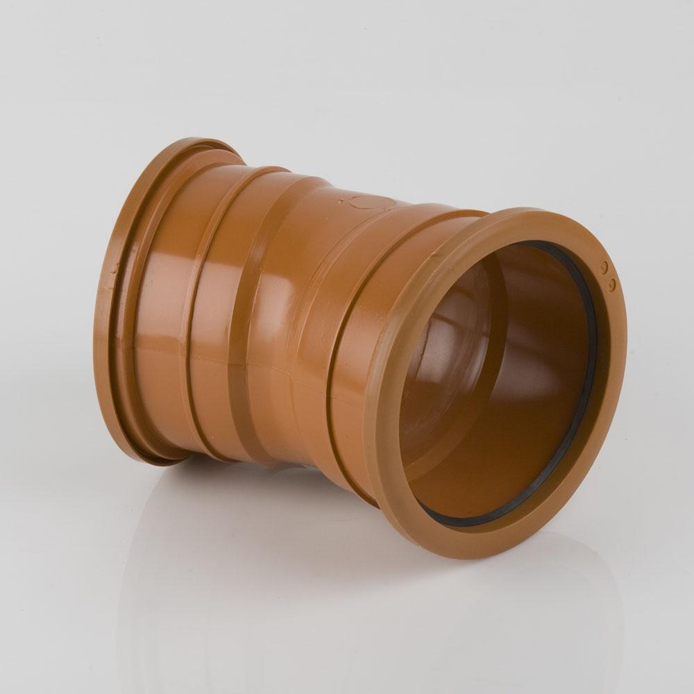 160mm x 22½° Double Socket Bend