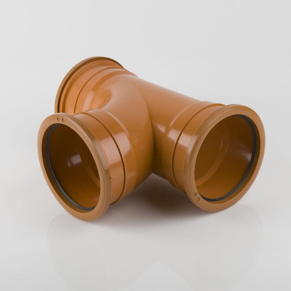 160mm x 160mm x 87½° Triple Socket Branch