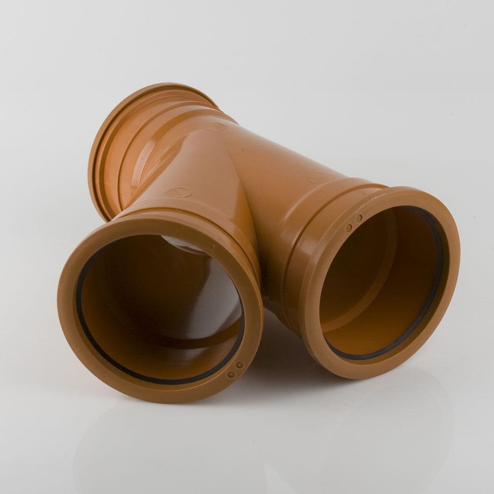 160mm x 160mm 45° Triple Socket Branch