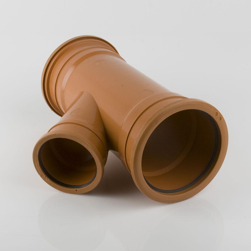 160 x 110mm x 45° Triple Socket Branch