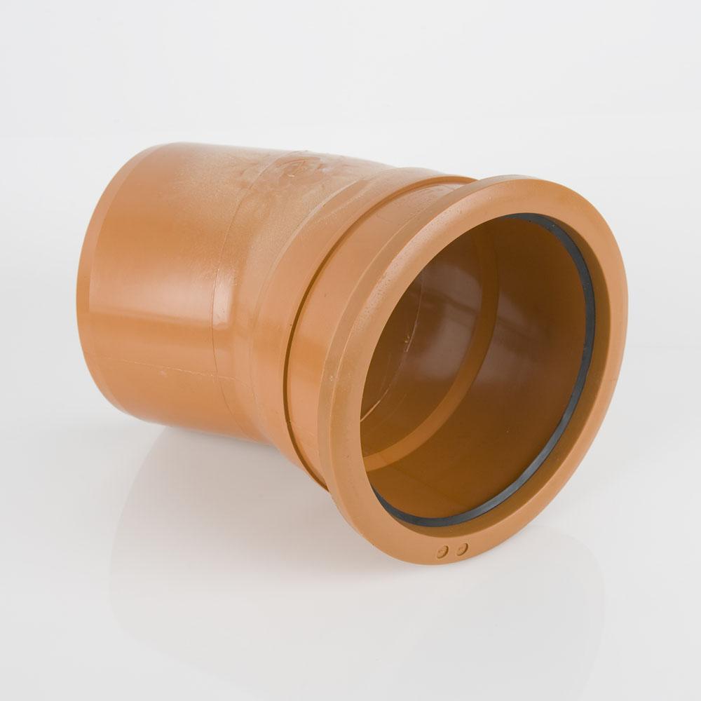 160mm x 22½° Single Socket Bend