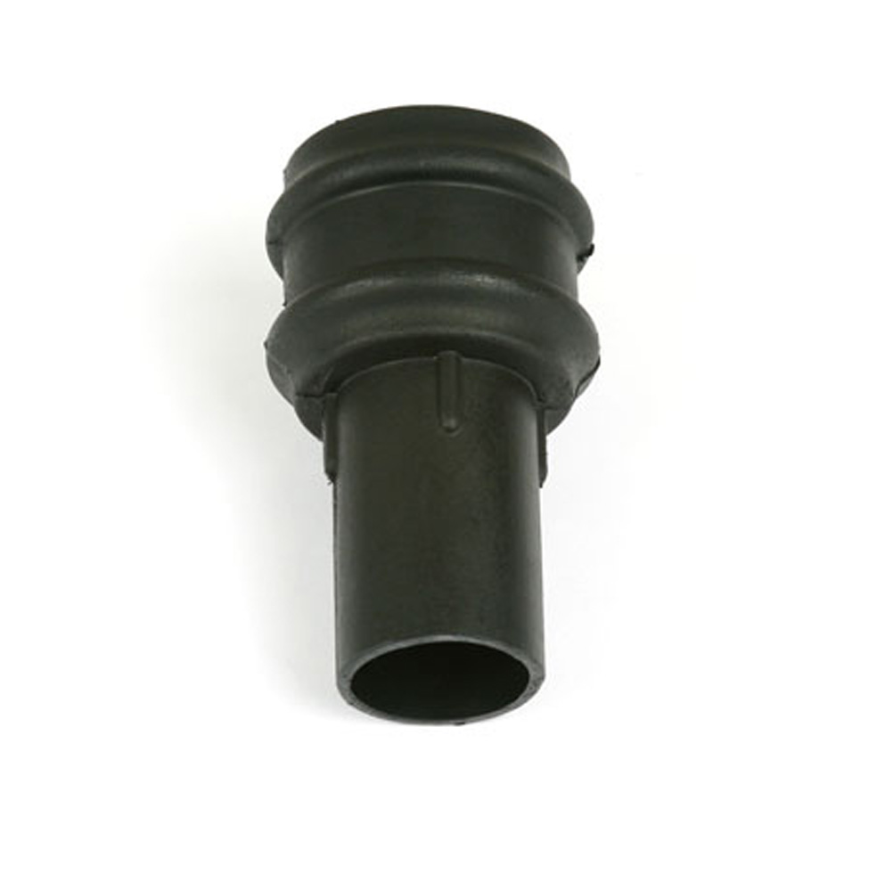 Plain Coupler 68mm Rnd C/Iron Style Black