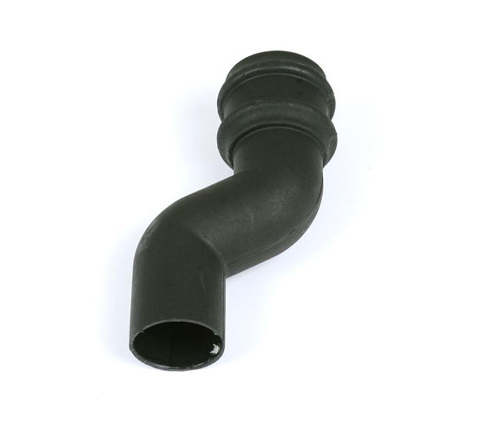 75mm Offset 68mm Rnd C/Iron Style Black