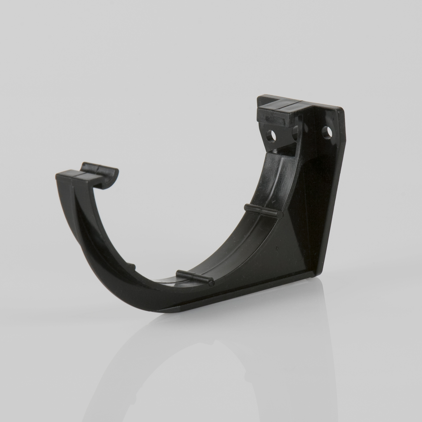 Fascia Bracket Roundstyle Black