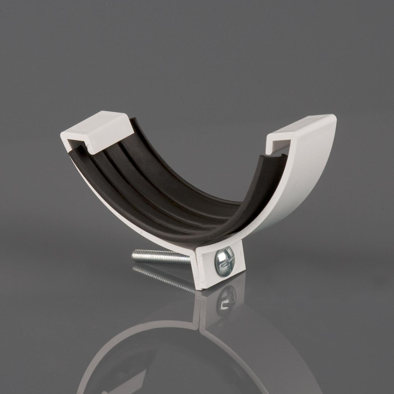 Roundstyle To H/R Gutter Adap. Arctic White