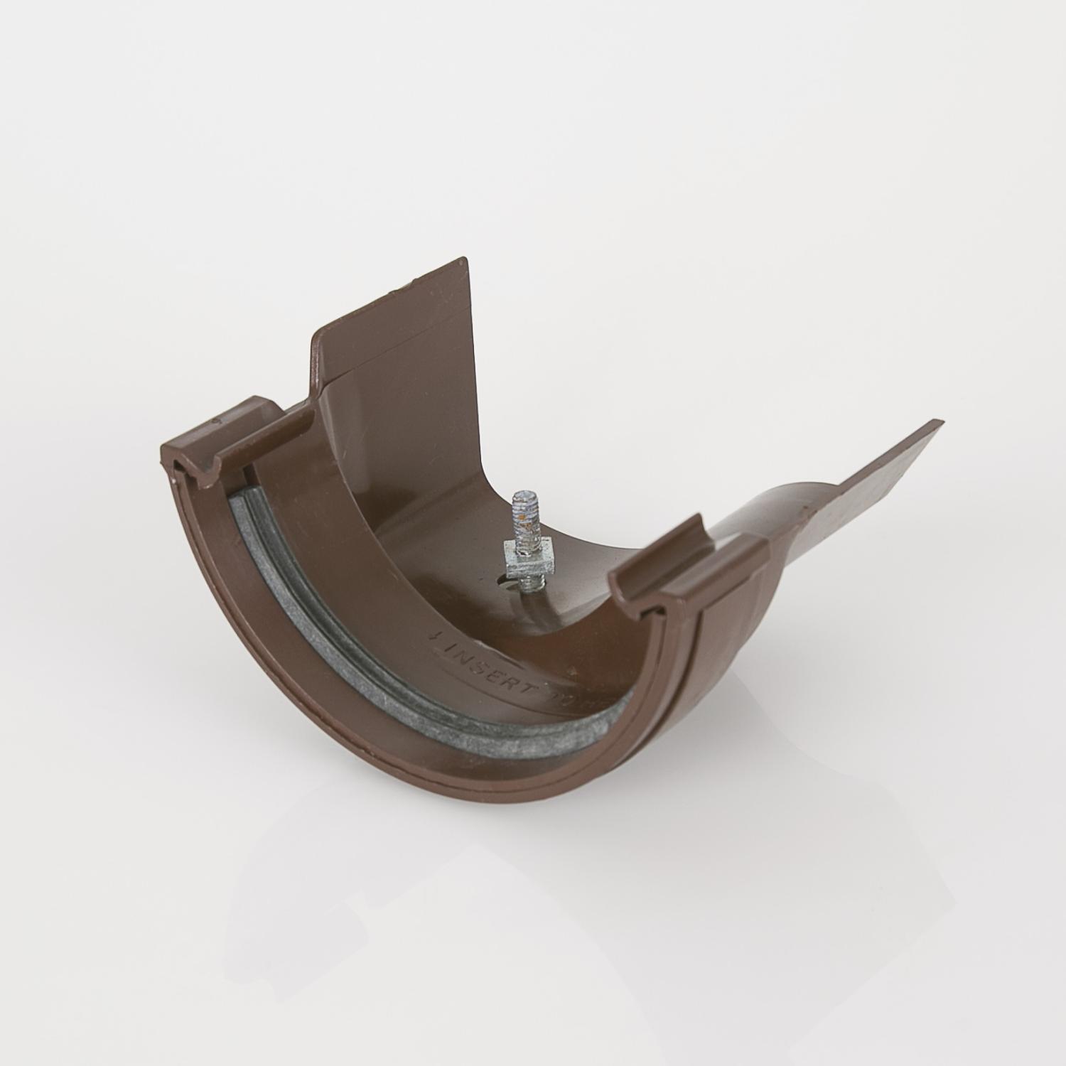 Roundstyle To R/H Ogee Gutter Brown