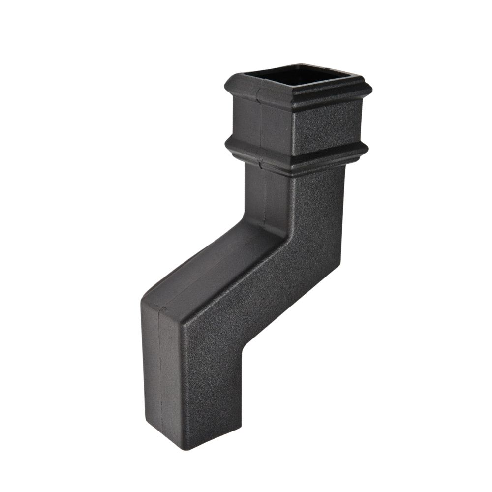 115mm Offset 65mm Sq. C/Iron Style Black