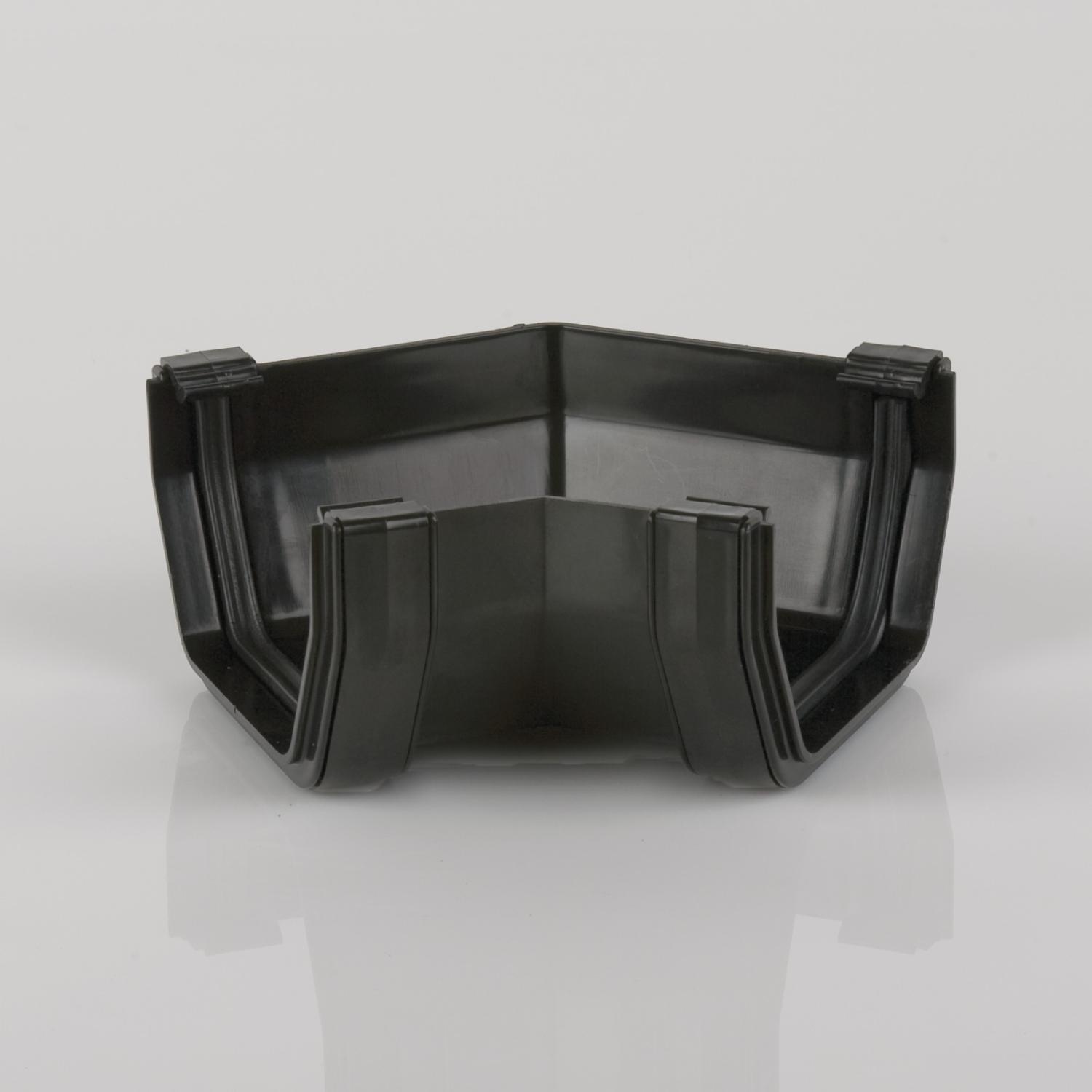 135° Gutter Angle Squarestyle Black