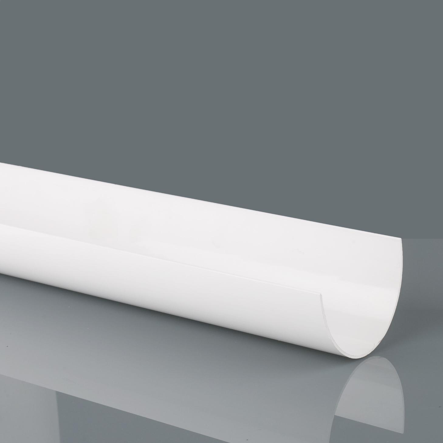 4m Gutter Deepstyle Arctic White