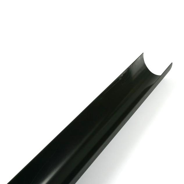 4m Gutter Deepstyle C/Iron Style Black