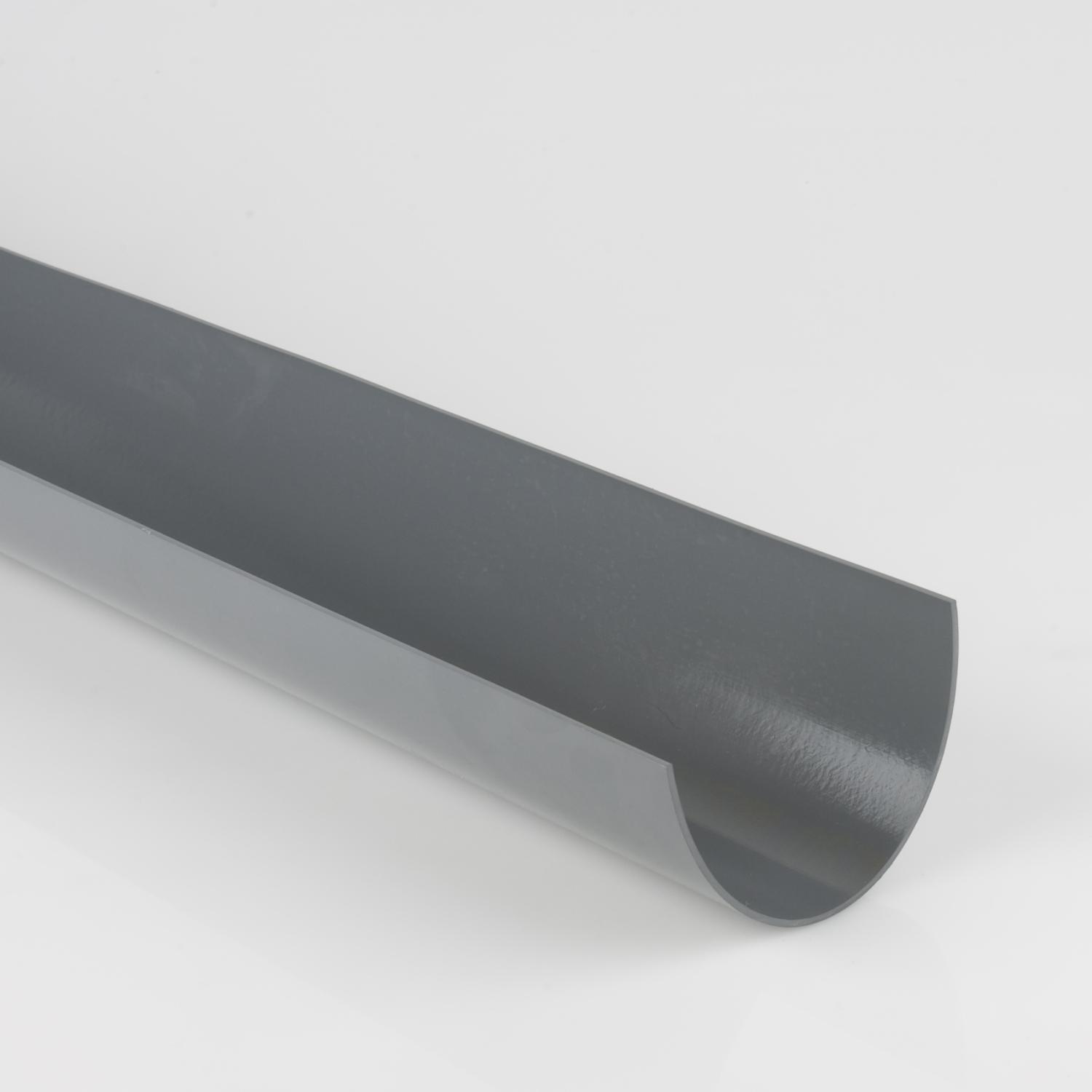 4m Gutter Deepstyle Grey