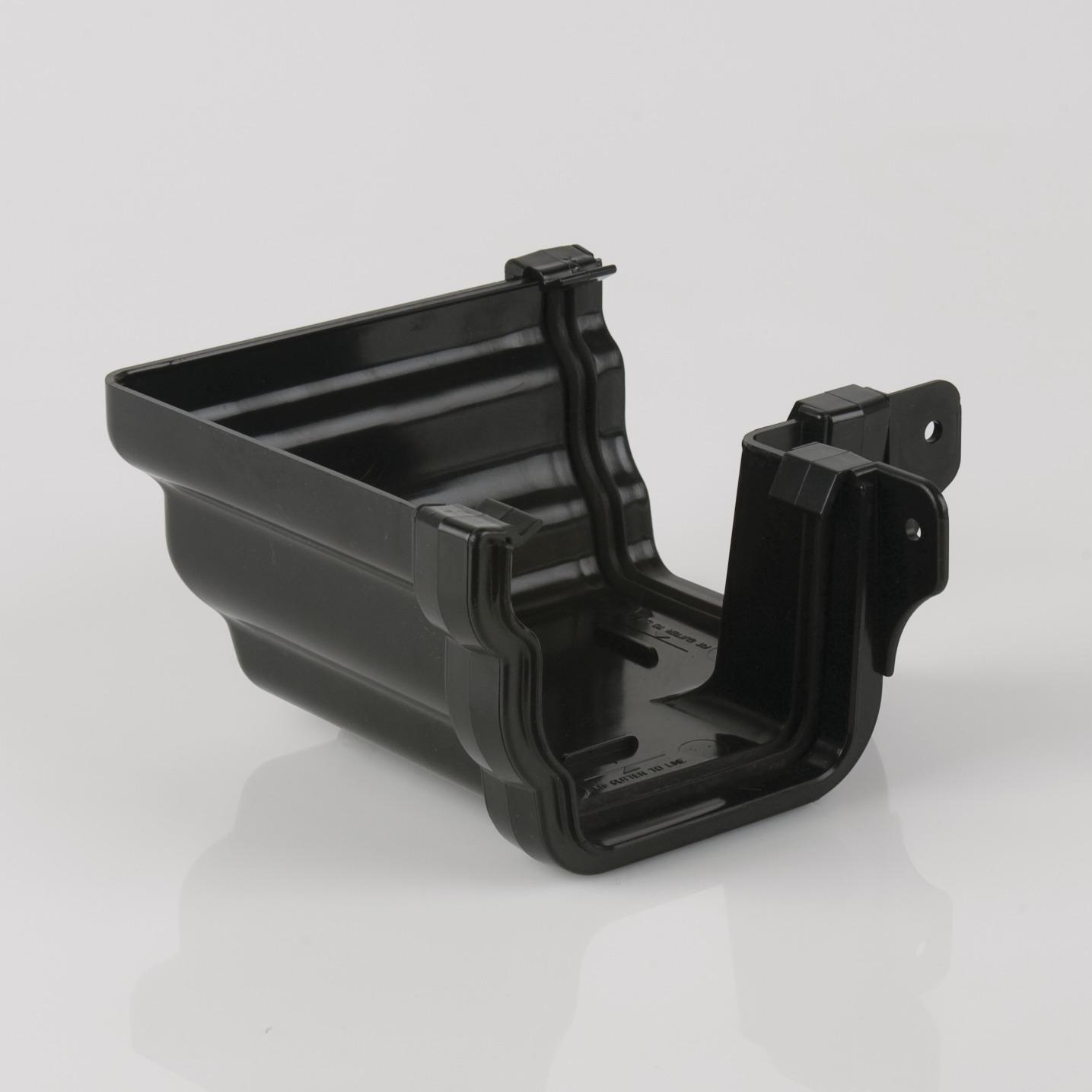 90° External Gutter Angle Prostyle Black