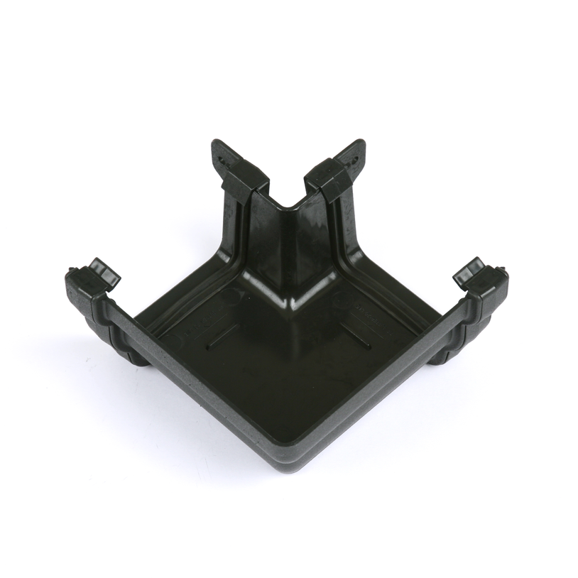 90° External Gutter Angle Prostyle C/Iron Style Black