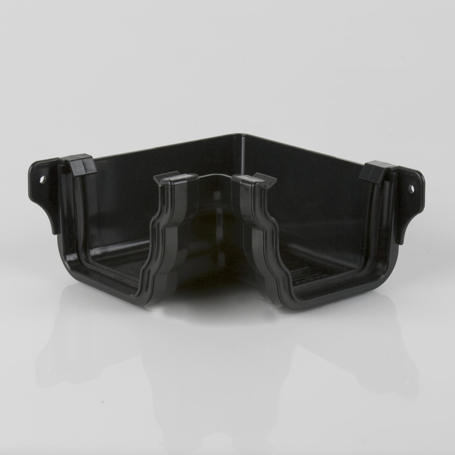 90° Internal Gutter Angle Prostyle Black