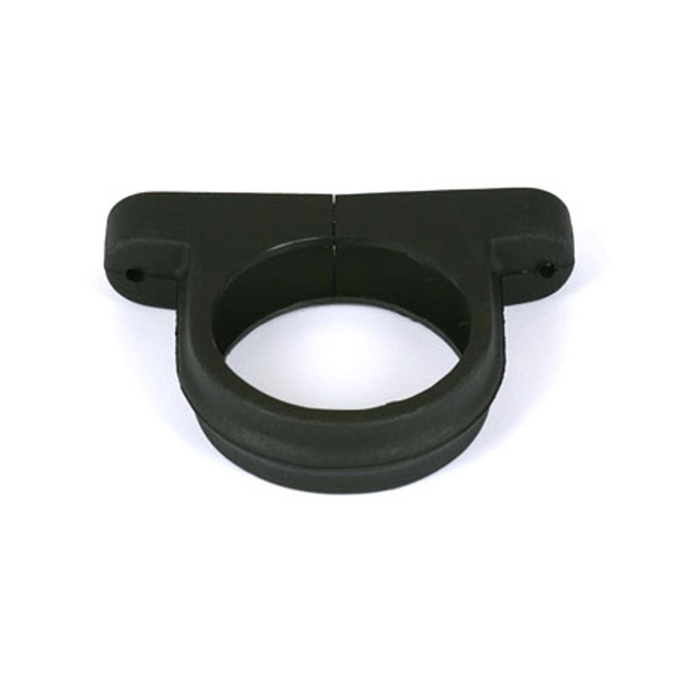 Downpipe Clip 105mm Rnd C/Iron Style Black