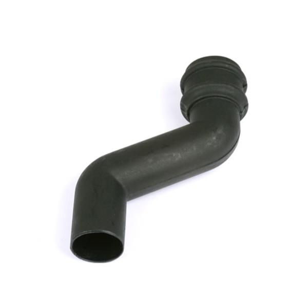 150mm Offset 105mm Rnd C/Iron Style Black