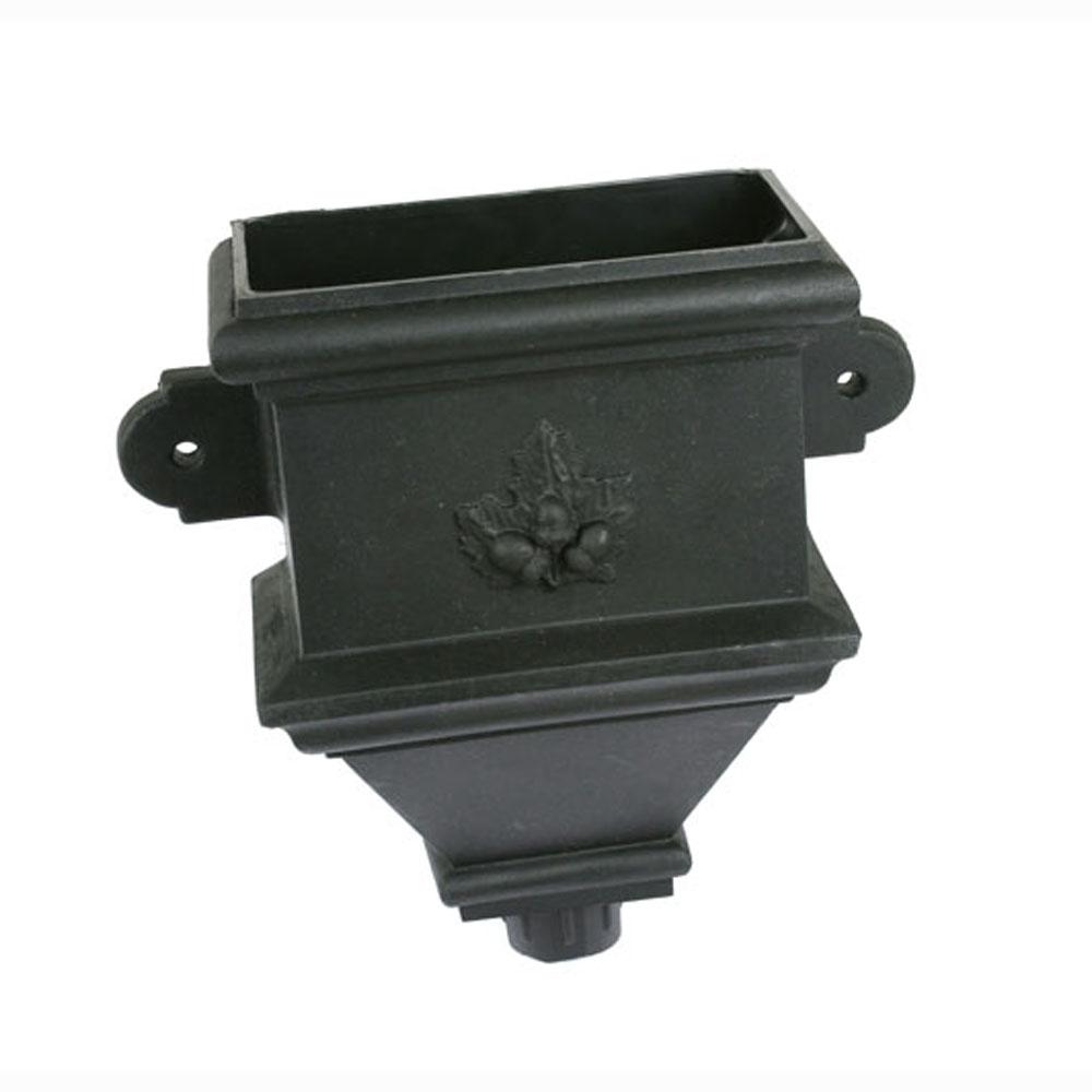 Bath Hopper C/Iron Style Black