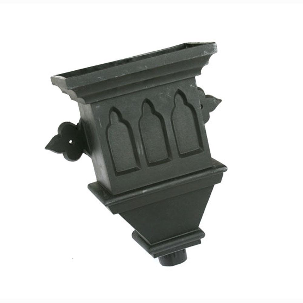 Gothic Hopper C/Iron Style Black