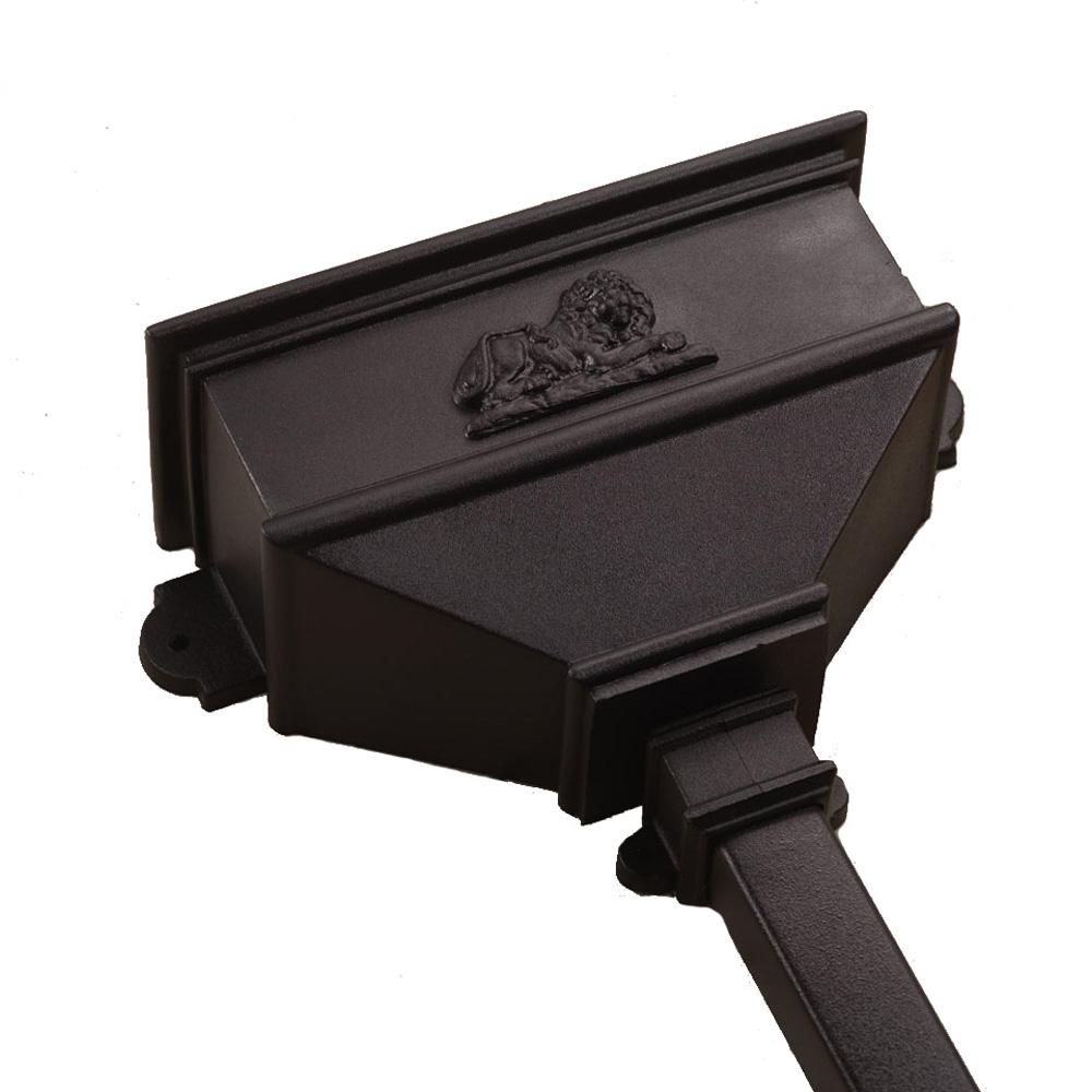 Long Hopper With Lion C/Iron Style Black