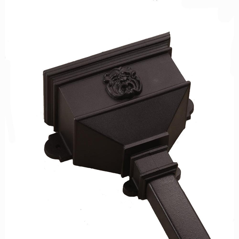 Small Hopper With Gargoyle C/Iron Style Black