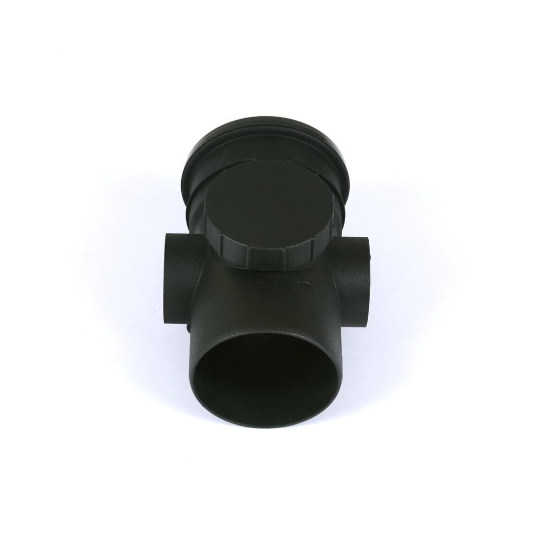 Access Pipe 110mm C/Iron Style Black