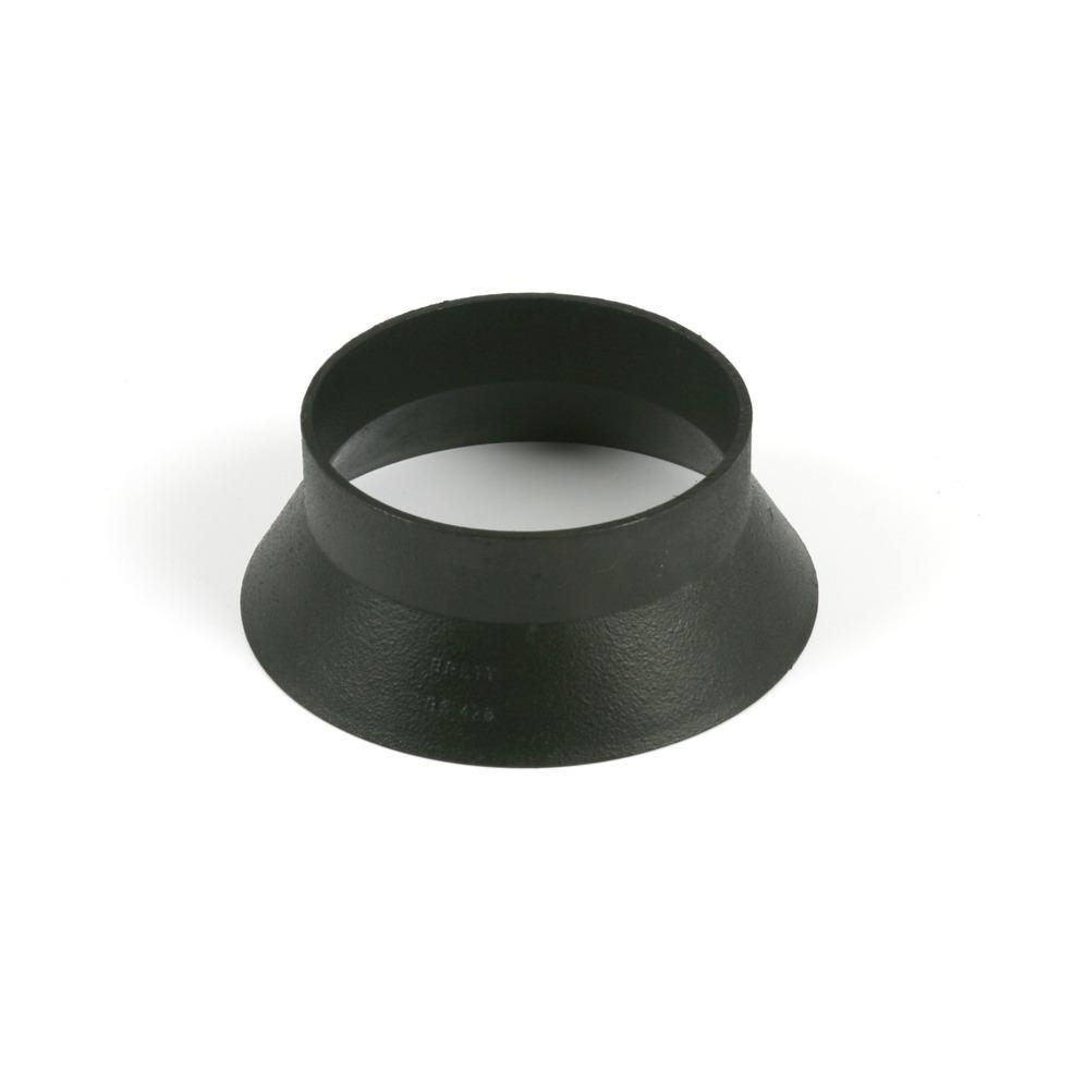 Weathering Collar 110mm C/Iron Style Black