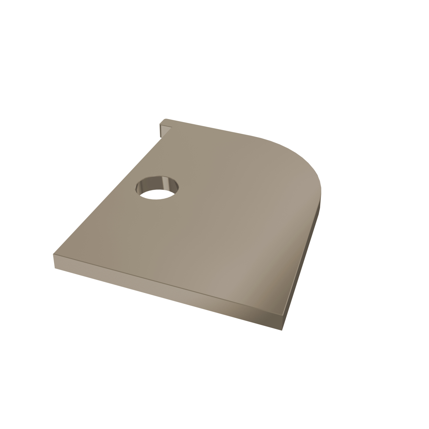 Coastline Window Head Trim End Closer Taupe 7006