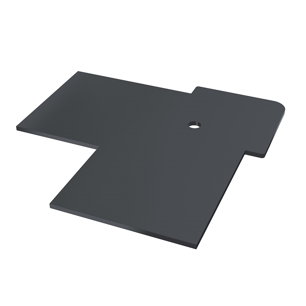 Coastline External 90° Corner End Closer Anthracite 7016