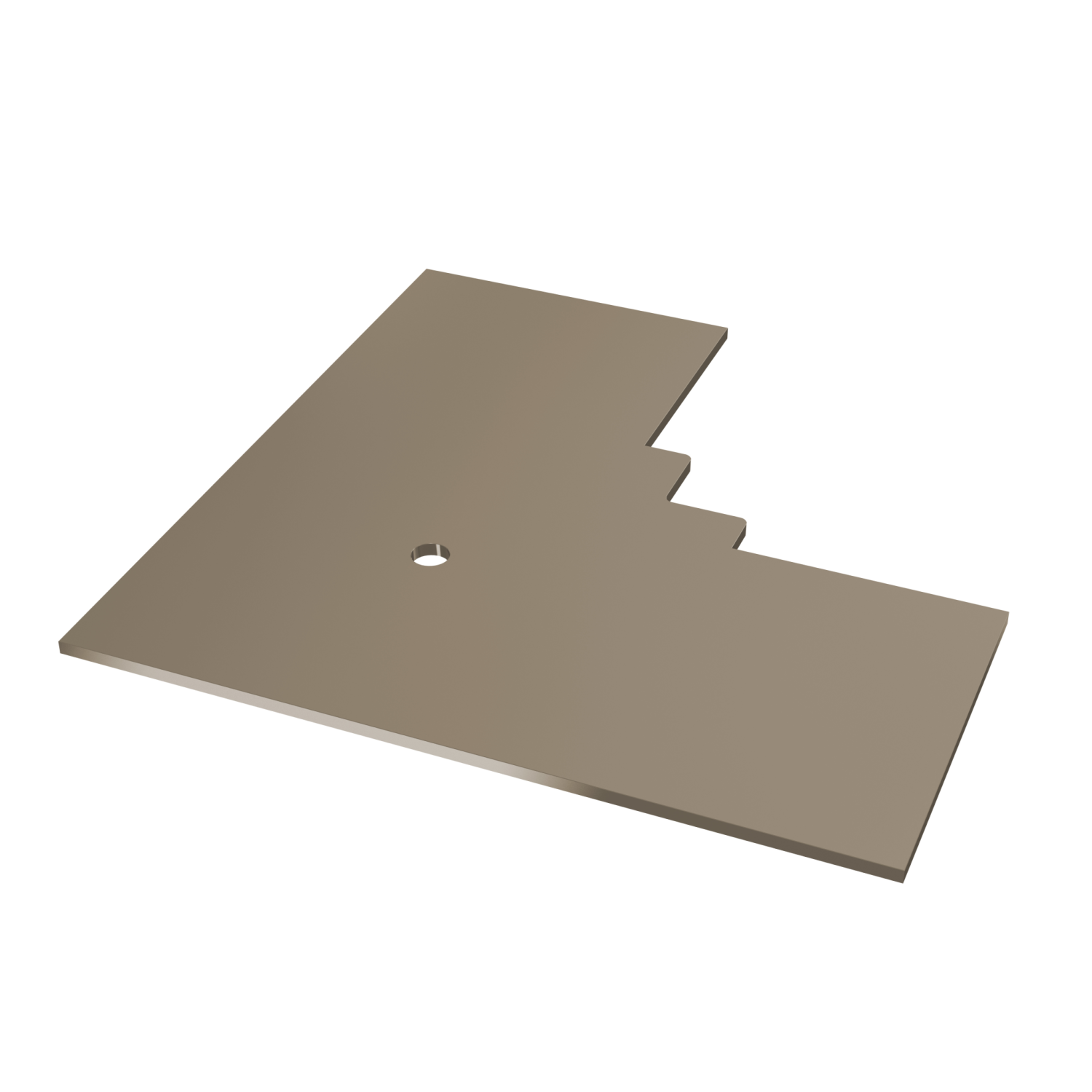 Coastline Internal 90° Corner End Closer Taupe 7006