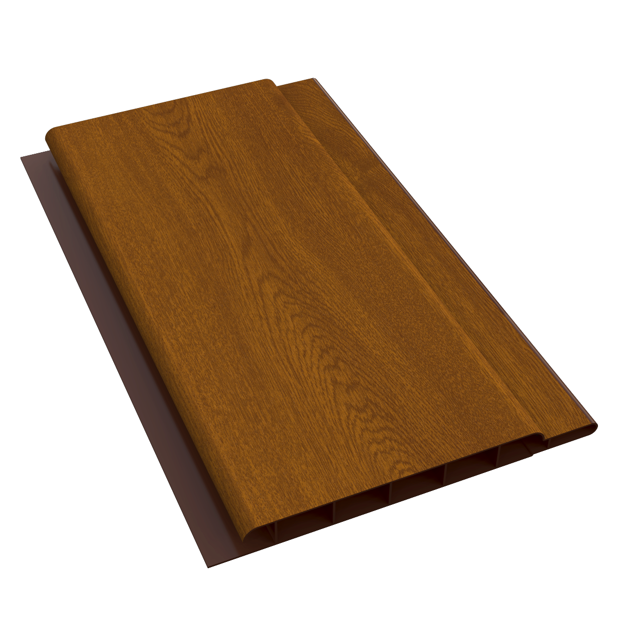 100mm Hollow Soffit x 5m Light Oak