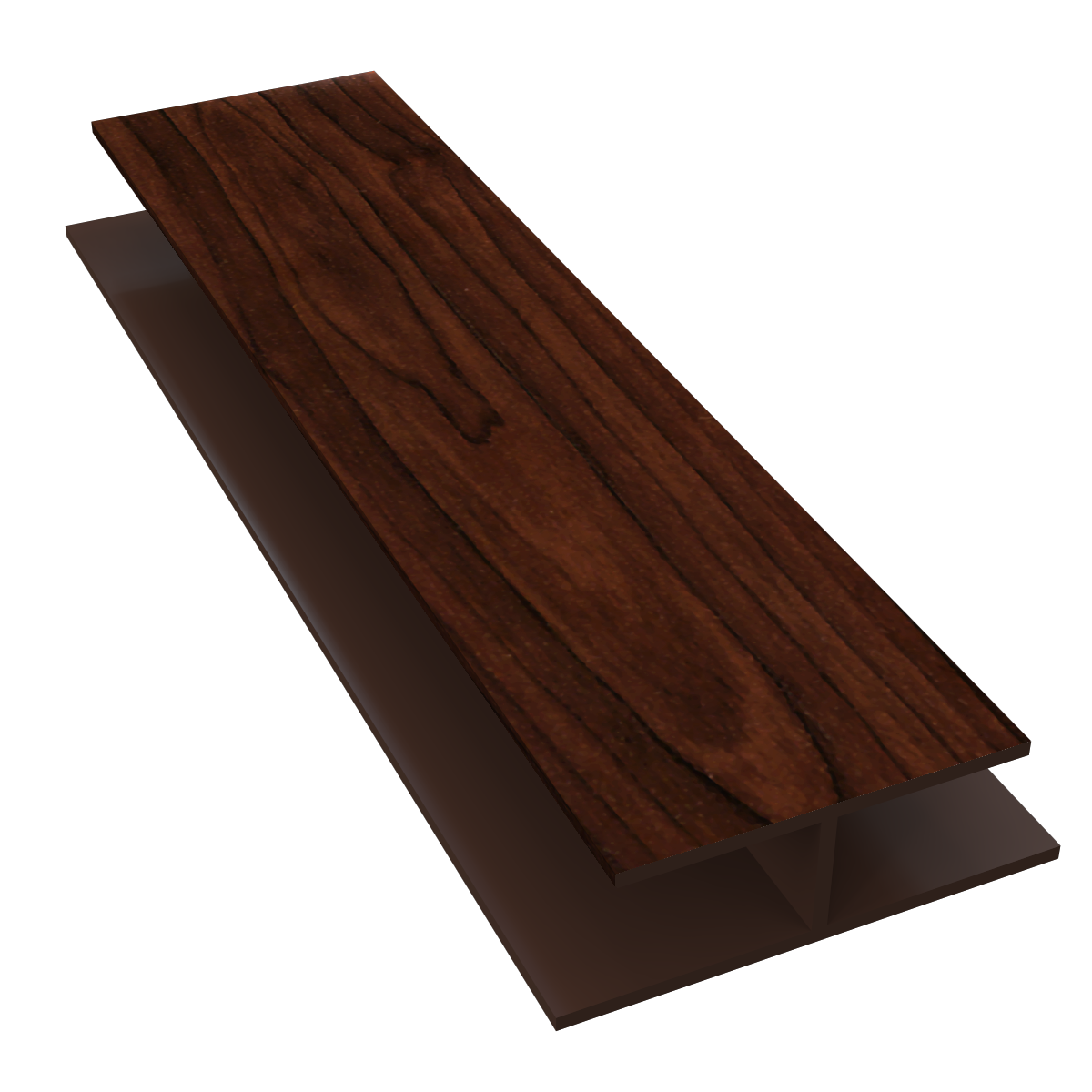 H' Trim Soffit Joiner x 5m Rosewood