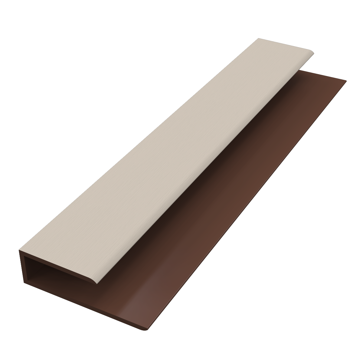 Starter / J Trim x 5m Cream Grain