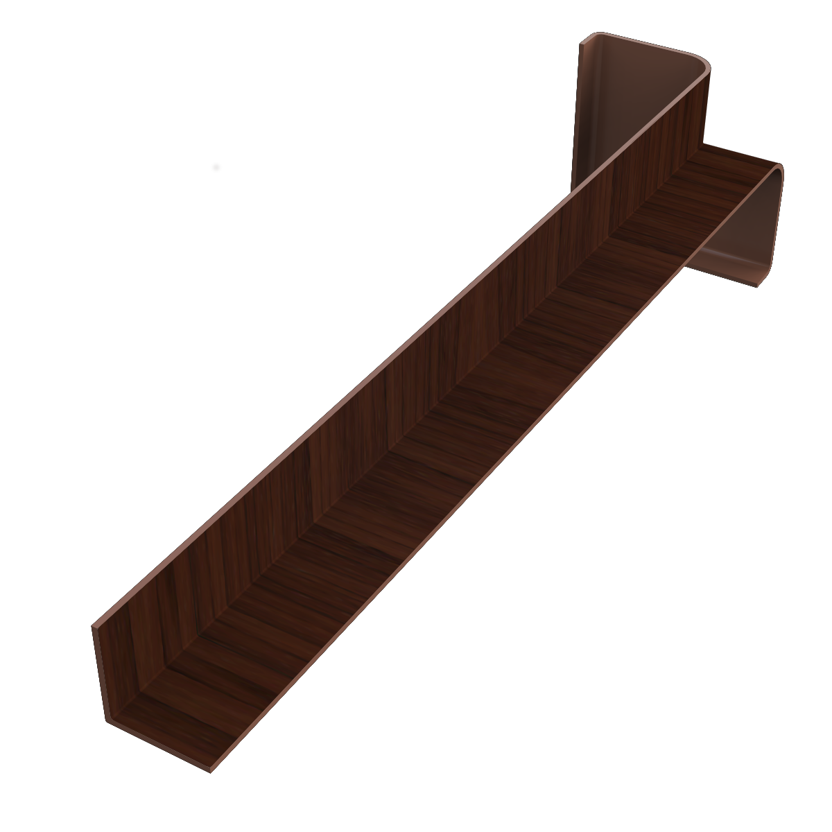 300mm Internal Corner Rosewood