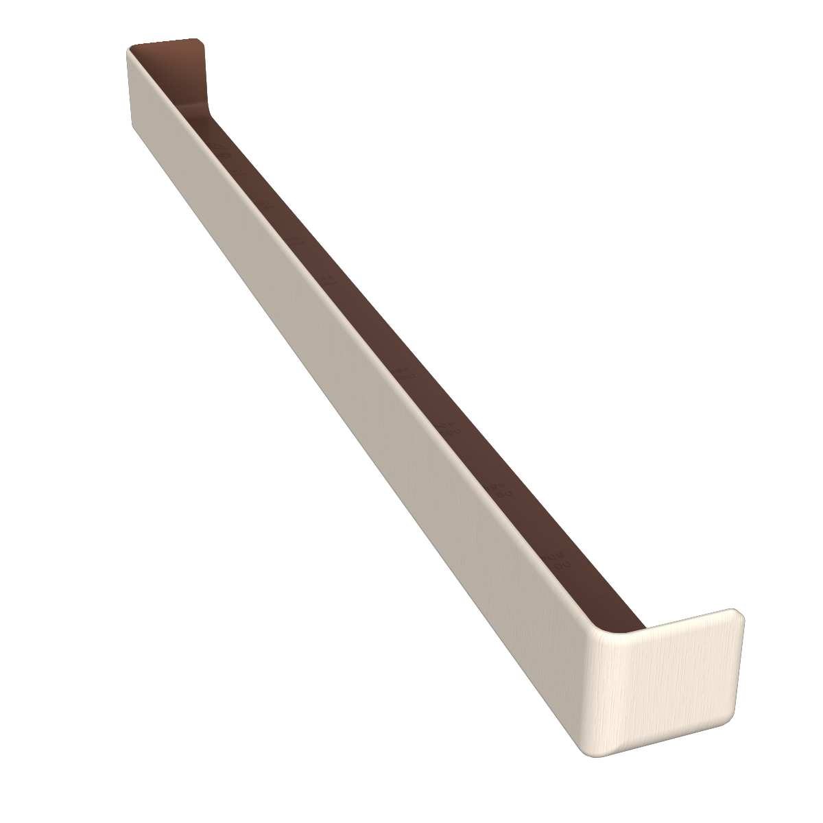 600mm Double External Corner Cream Grain