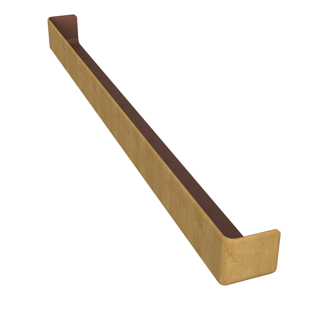 600mm Double External Corner Irish Oak