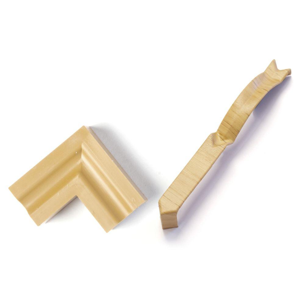 90' Architrave Corner Kit (4 Internal & 2 External) English Oak