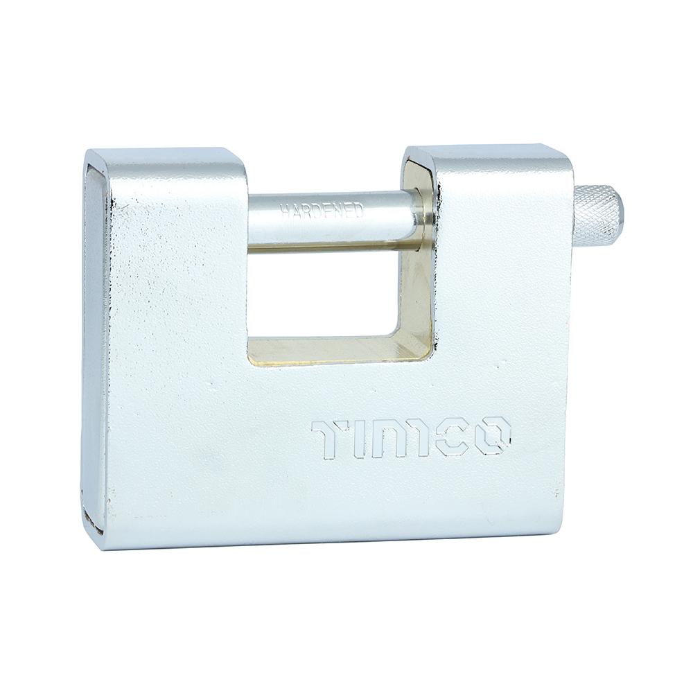 TIMCO Armoured Rectangle Padlock 90mm