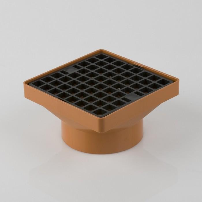 Square Hopper (160mm x 160mm) with 110mm Solvent Socket