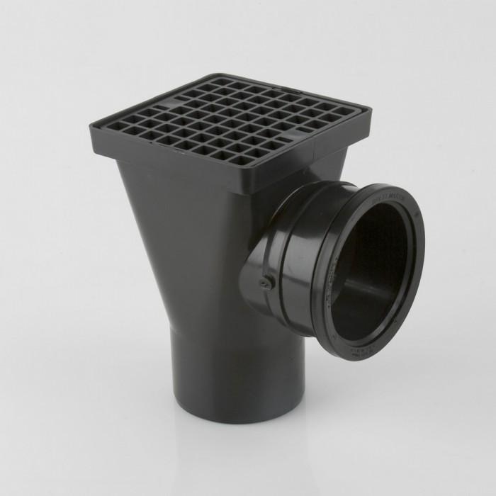 1 Inlet Square Hopper (160mm with 110mm Inlet)