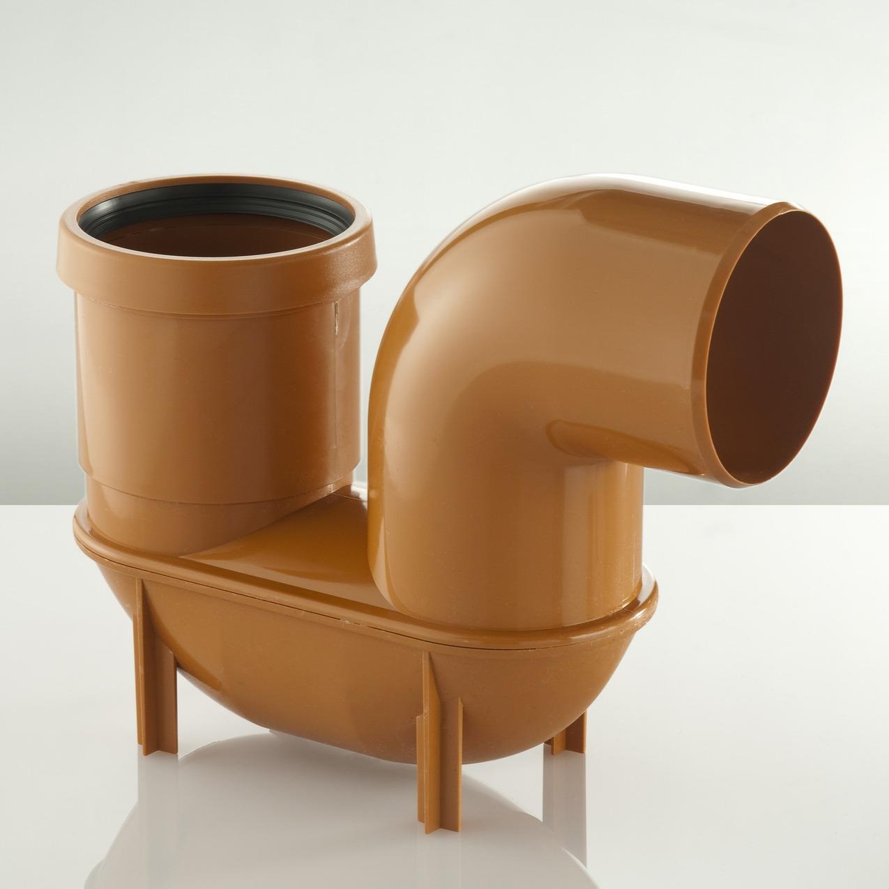 110mm Low Level P Trap Gully